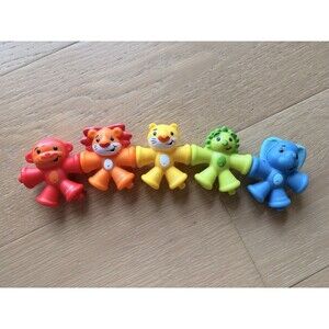 Infantino Snap And Pop Pals Connecting Animal Themed Teether